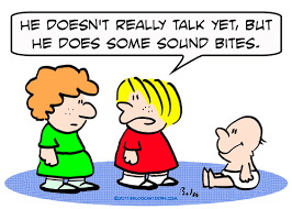 In danger of sound bites 😲